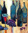 Maya Green Old wine to drink painting